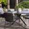 4SO Locarno ronde tuintafel in HPL (antraciet) - 6